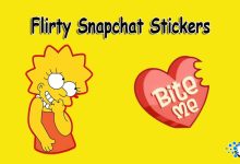 Flirty Snapchat Stickers