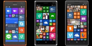 This Lumia 730 is actually powered by the windows 8.1 operating system