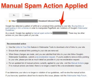Manual-Spam-Action-Applied