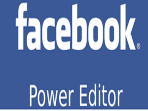 Facebook power editor