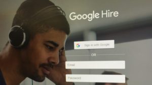 google hire for new job