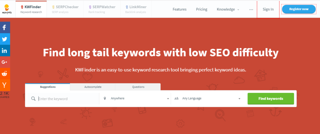 Best keyword research tool