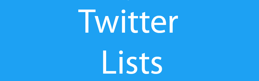 what are twitter lists