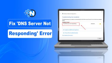 Fix 'DNS Server Not Responding' Error