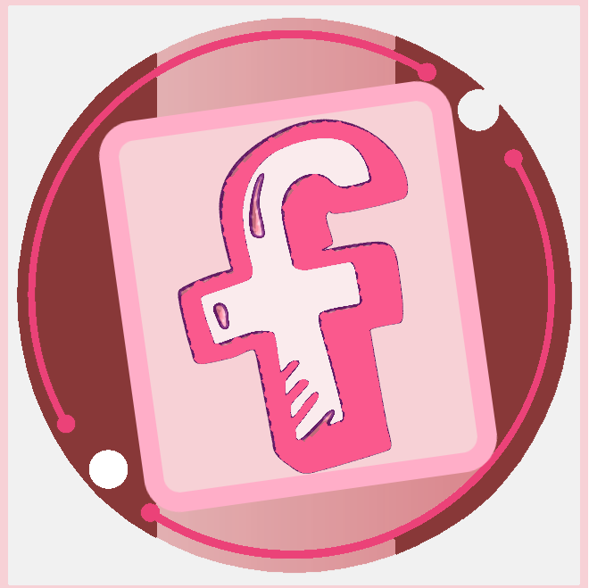 download pink facebook logo