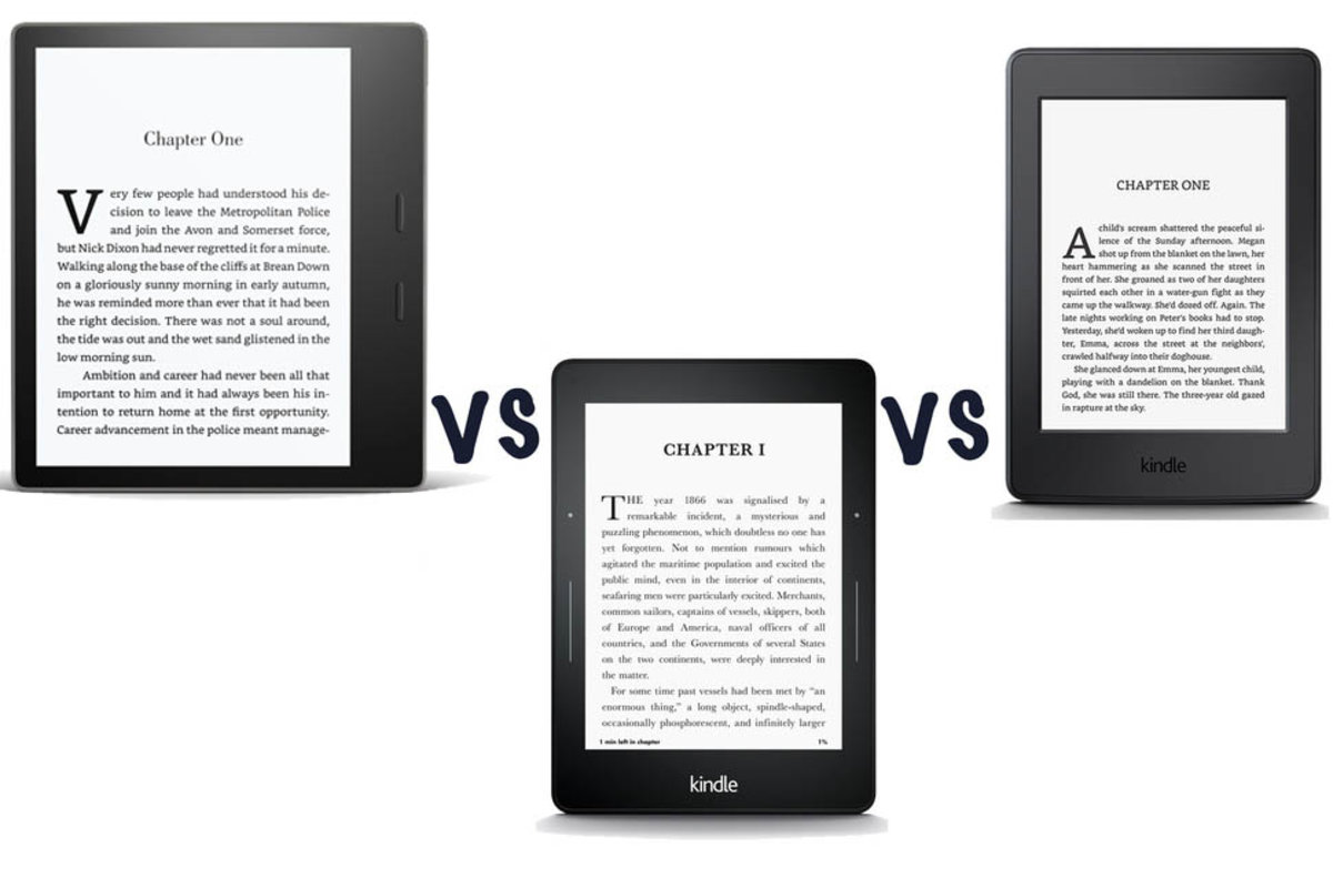 Kindle Oasis Vs Paperwhite