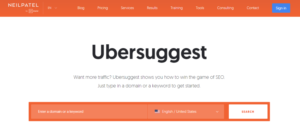 ubersuggest