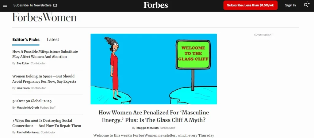 ForbesWomen – Insightful Analysis for All Levels of Professional Women