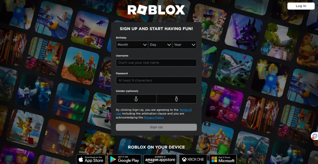 Roblox Site