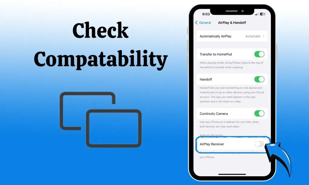 Check Compatability on iPhone