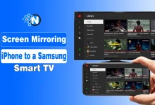 Screen Mirroring iPhone to Samsung Smart TV