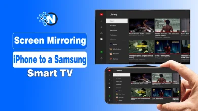 Screen Mirroring iPhone to Samsung Smart TV