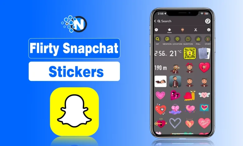 Flirty Snapchat Stickers