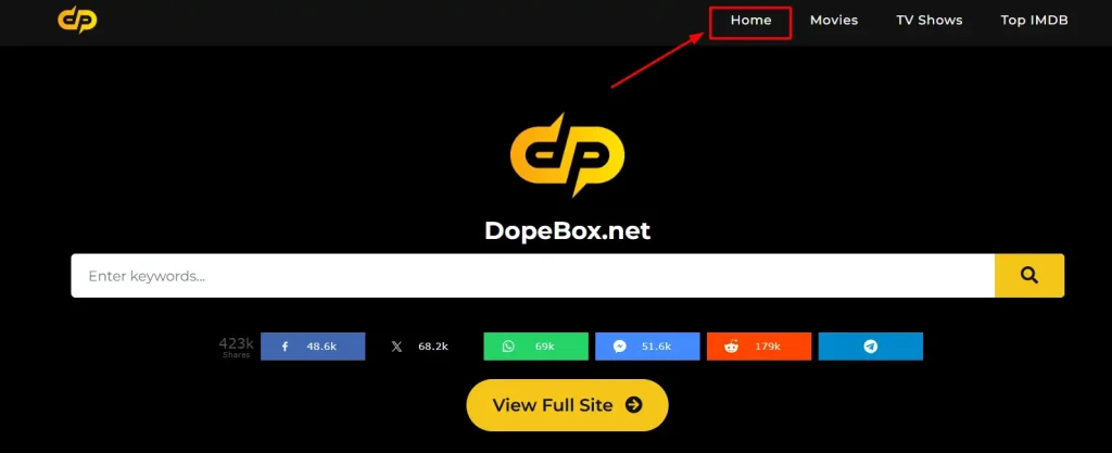 Dopebox HomePage