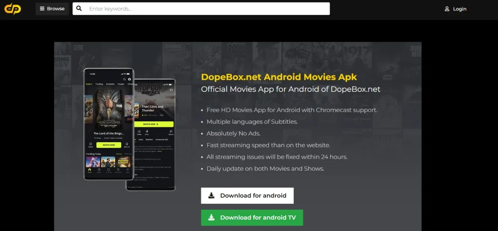 DopeBox Android App