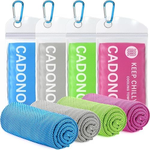 CADONO 4 Pack Cooling Towel