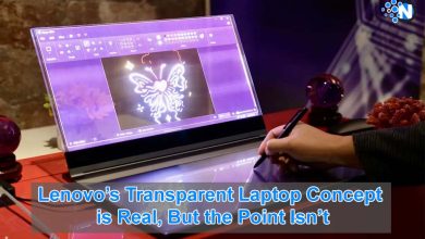 Lenovo’s Transparent Laptop Concept