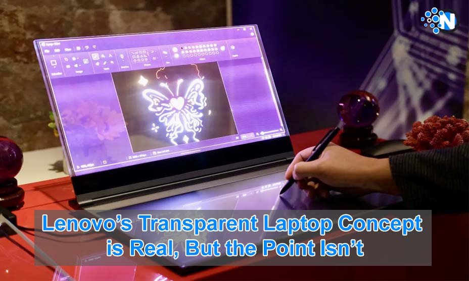 Lenovo’s Transparent Laptop Concept