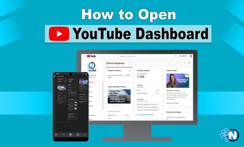How to Open YouTube Dashboard