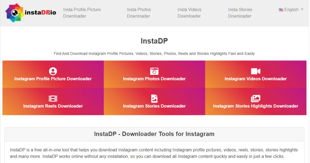 InstaDP