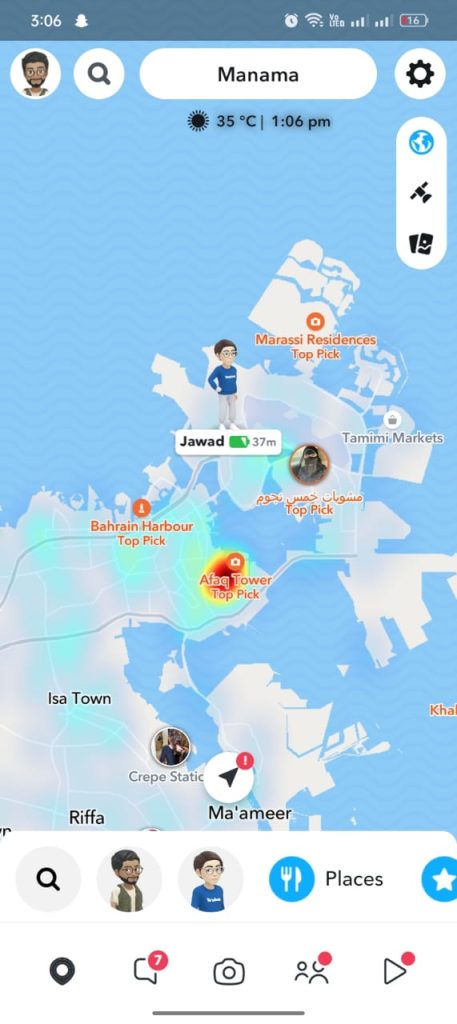 Snap Map