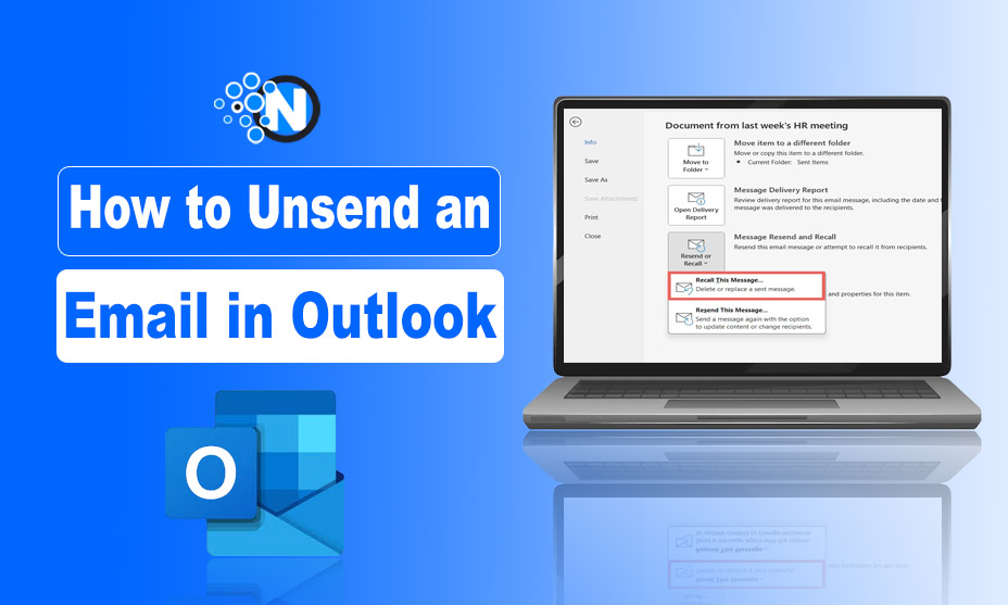 How to Unsend an Email in Outlook