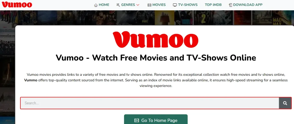 Vumoo live website