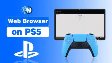 Web Browser on PS5