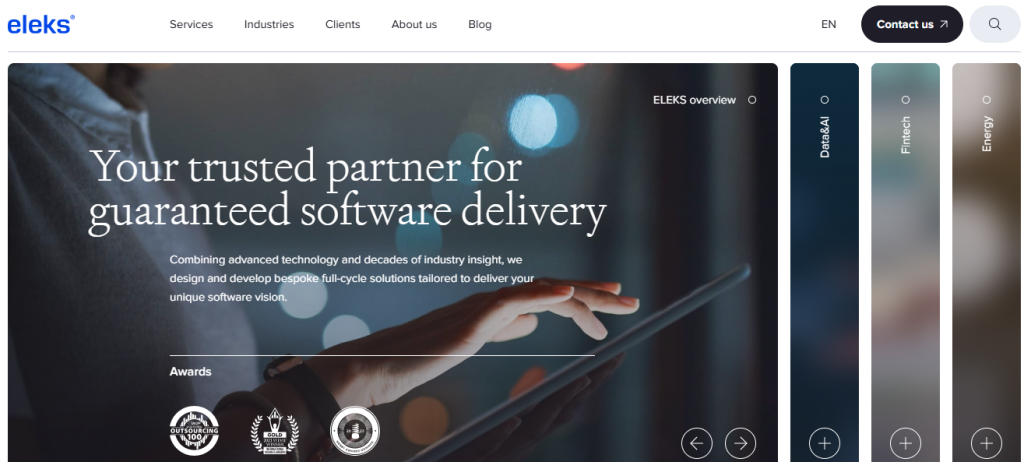 eleks is one of the best Custom Healthcare Software Development companies