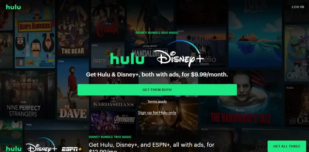 Hulu - On-demand Unlimited Movies