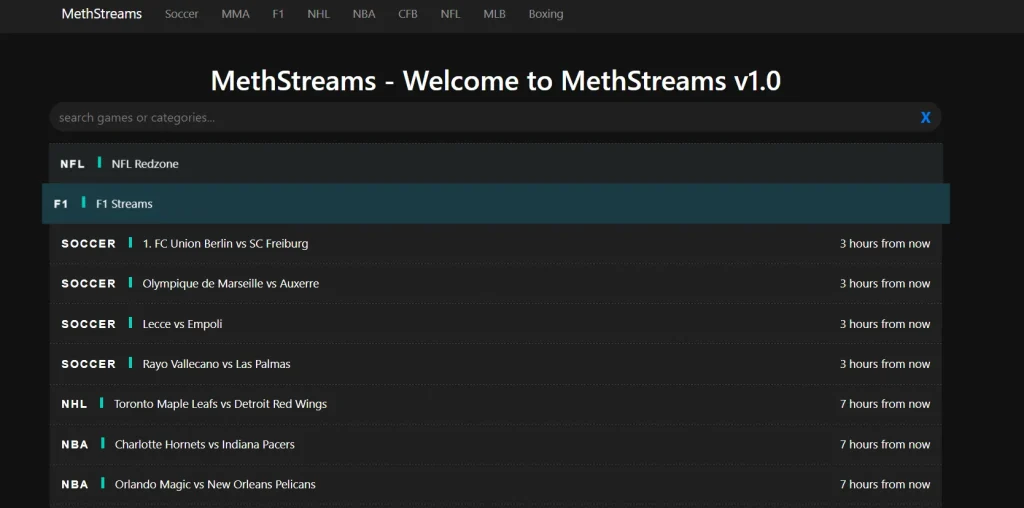 MethStream