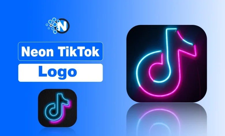 Neon TikTok Logo