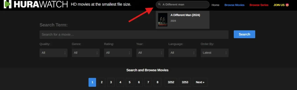 Search the Movie