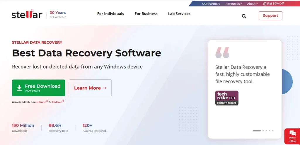 Stellar Data Recovery Software