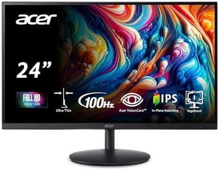 Acer SH242Y Ebmihx 23.8" Gaming Monitor