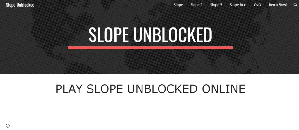 How to Play Slope Unblocked Games?