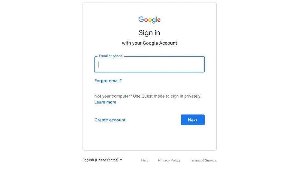 Signing In with Google