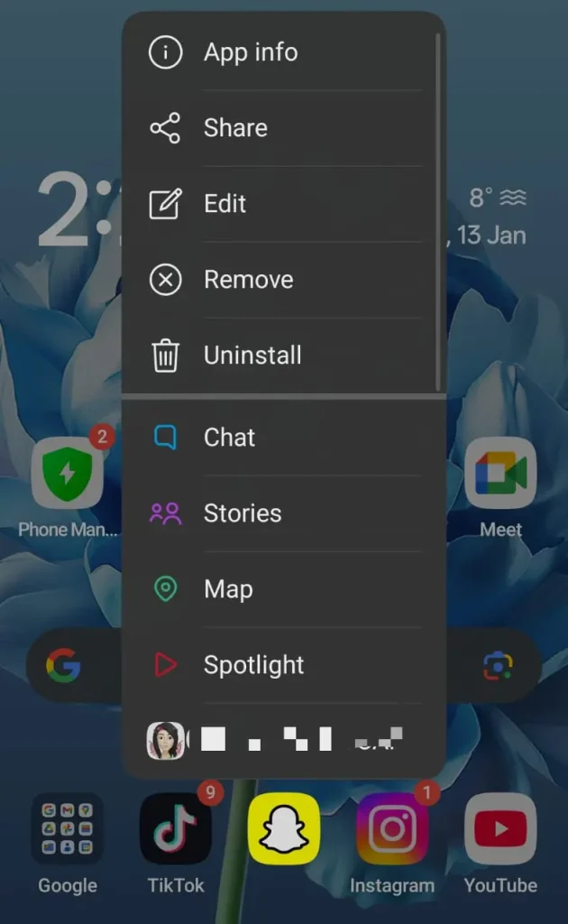 App Menu