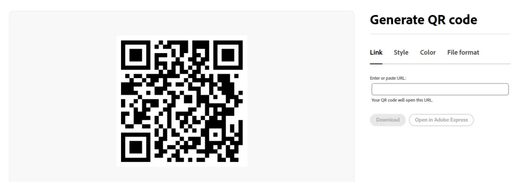 QR code Generator