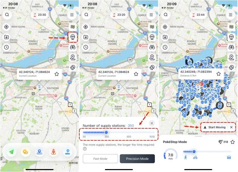 PokeStop Auto-Generate Routes